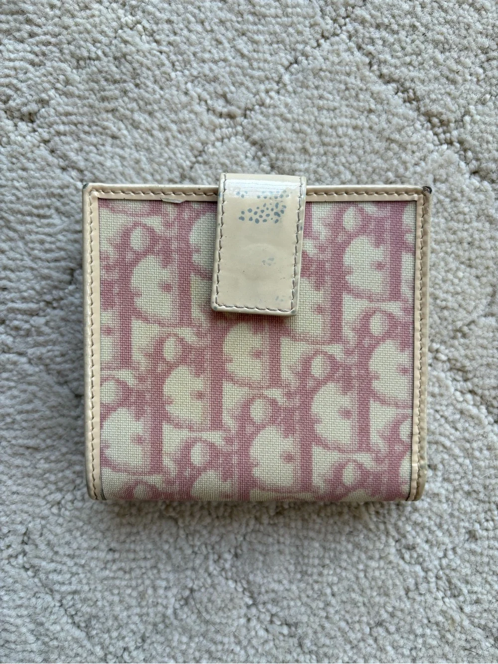 Dior Girly Dior Tri Fold Wallet